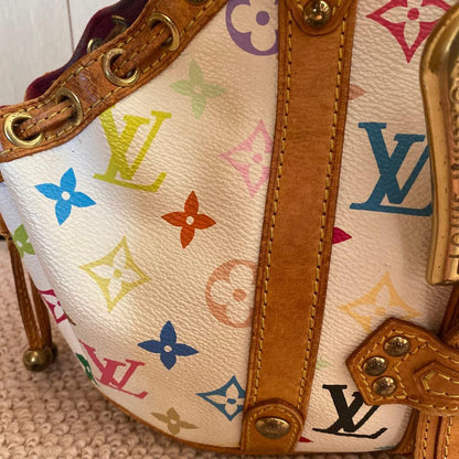 Louis Vuitton Monogram Multicolor Teda PM Bag #QYGJTT