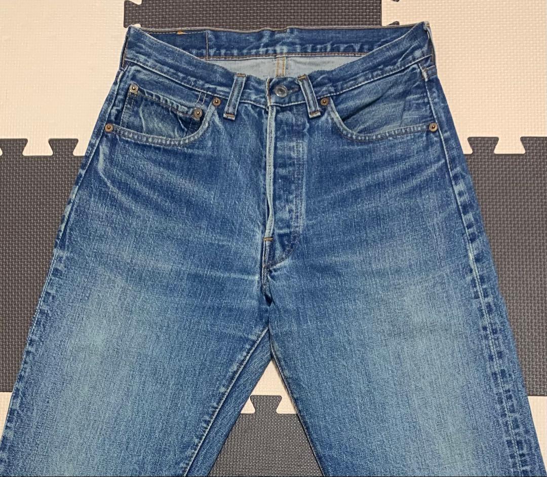 Unrepaired Levi's 501 Big E BIGE Vintage W73cm #PCGYT9