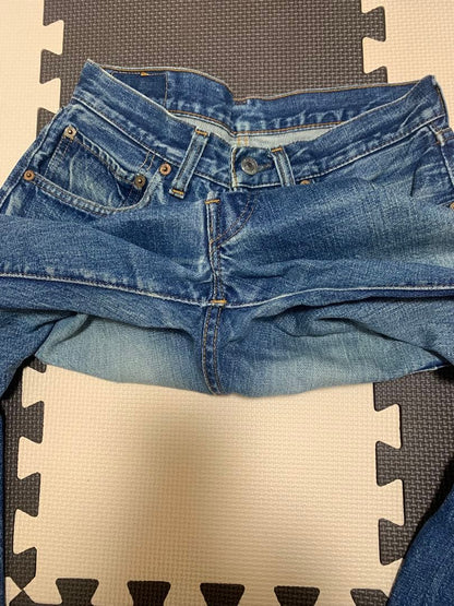 Unrepaired Levi's 501 Big E BIGE Vintage W73cm #PCGYT9