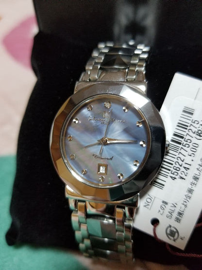 Mother-of-pearl diamond watch #QYBDSG
