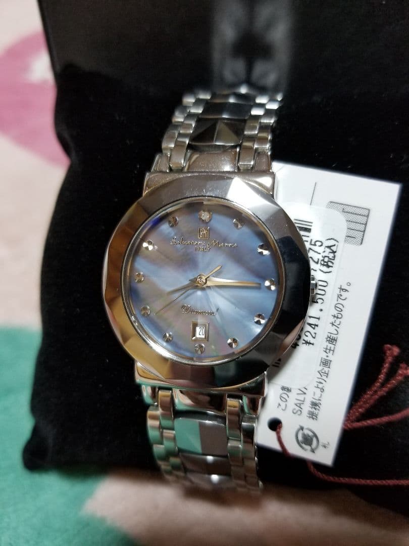 Mother-of-pearl diamond watch #QYBDSG