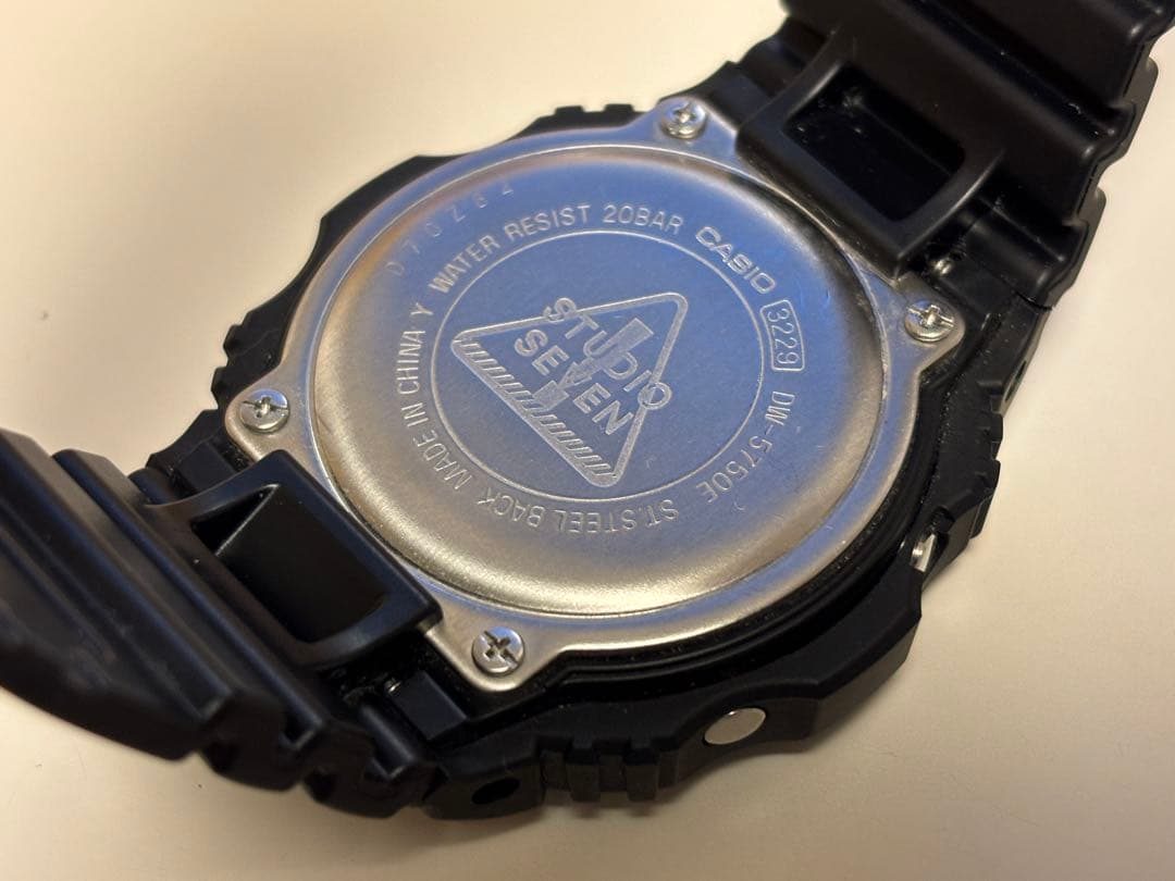 G-SHOCK x Studio Seven Sting Collaboration DW-5700 Limited Watch #QYFFL7