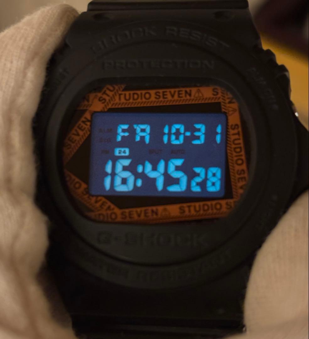G-SHOCK x Studio Seven Sting Collaboration DW-5700 Limited Watch #QYFFL7