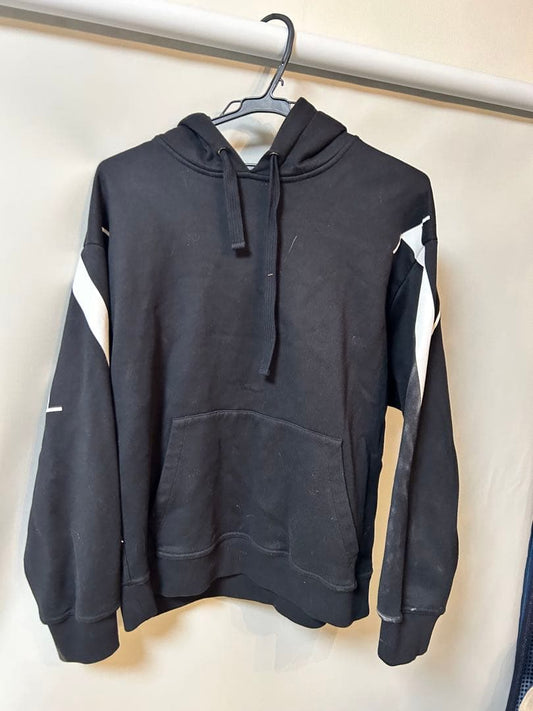 VALENTINO Black Back Logo Print Hoodie, Size Small #QYFGAM