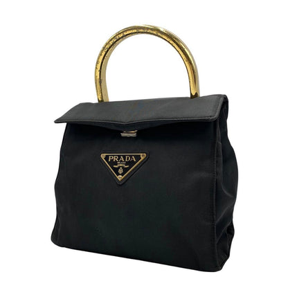 PRADA Nylon Black Handbag #QYJ35W