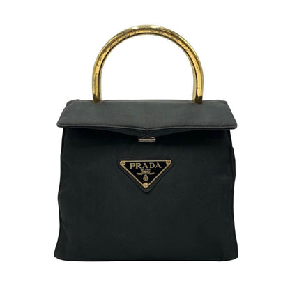 PRADA Nylon Black Handbag #QYJ35W