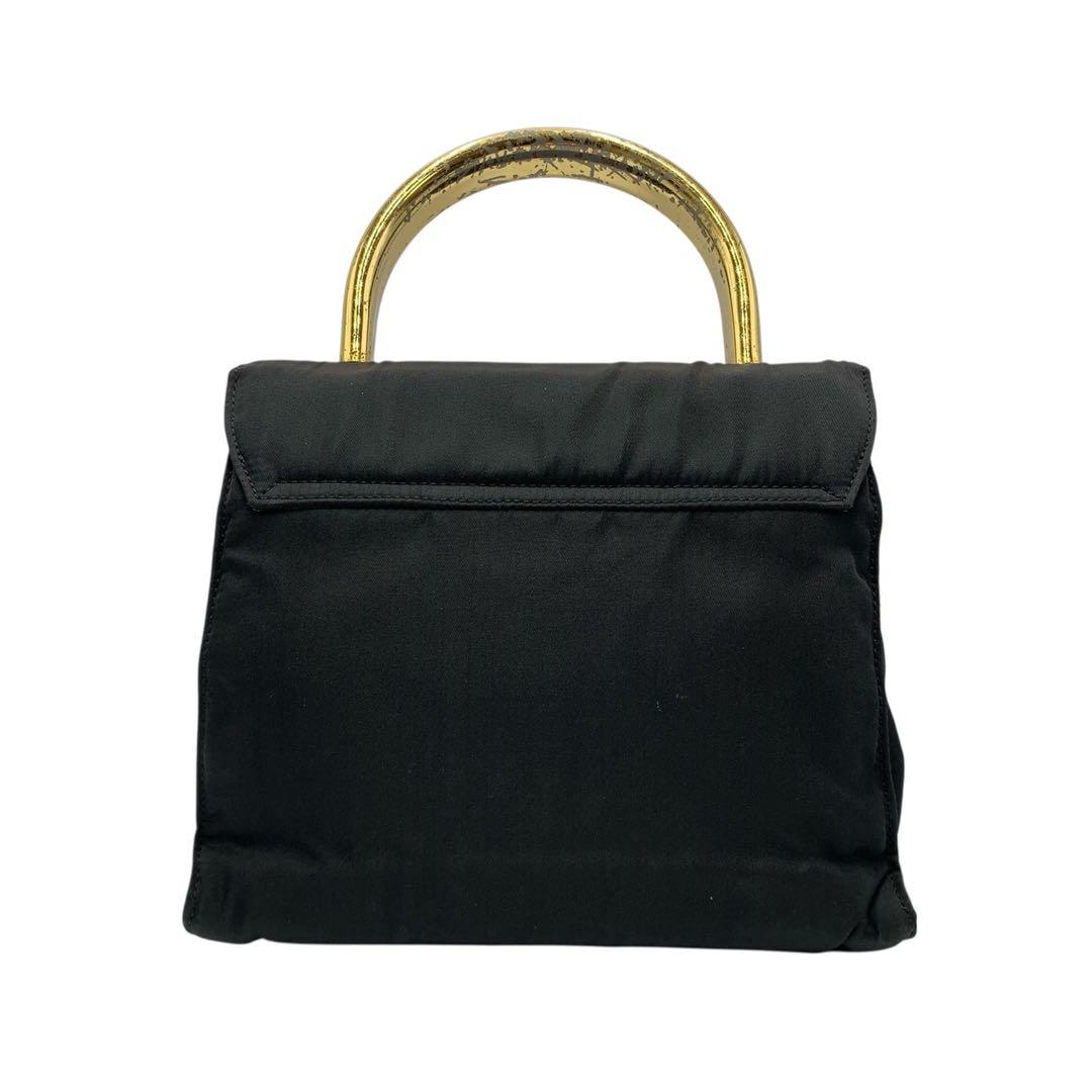 PRADA Nylon Black Handbag #QYJ35W