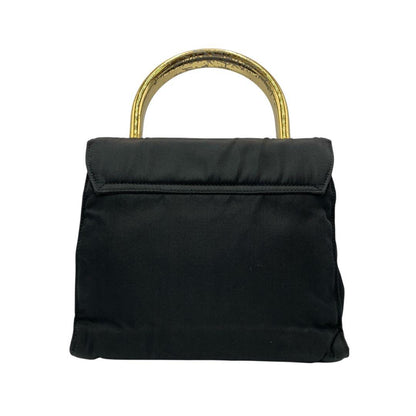 PRADA Nylon Black Handbag #QYJ35W