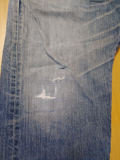 Levi's 501 denim vintage distressed denim used clothing #QYDC2P