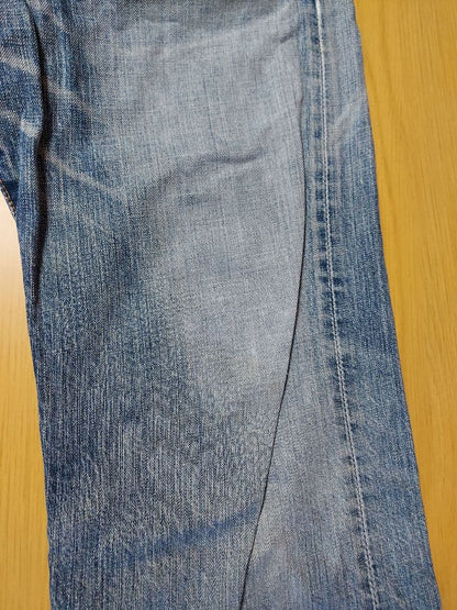 Levi's 501 denim vintage distressed denim used clothing #QYDC2P