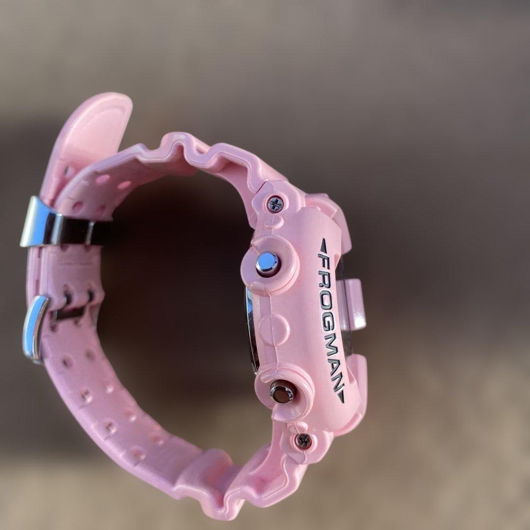 G-SHOCK FROGMAN Pink Dolphin & Whale Model #QYCG9T