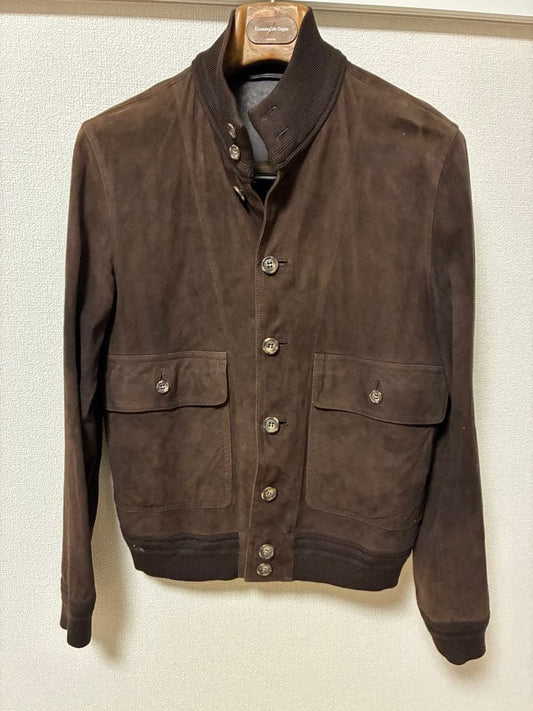 VALSTARINO Suede Jacket 44 #QY5L4O