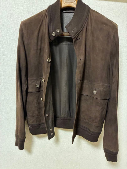 VALSTARINO Suede Jacket 44 #QY5L4O