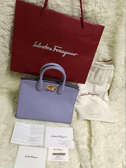 Ferragamo Studio Bag, Lavender #QYKD6U