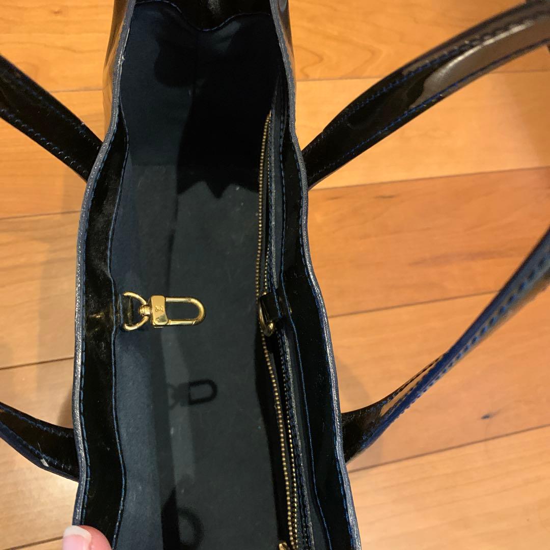 LOUIS VUITTON Handbag Interior Zipper Pocket Used Vintage #QY85WT