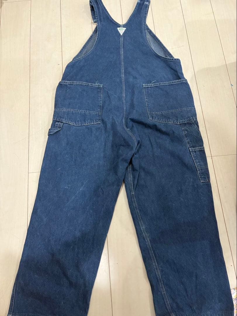 60s Oshkosh Vintage Denim Overalls Made in the USA #QY26ID