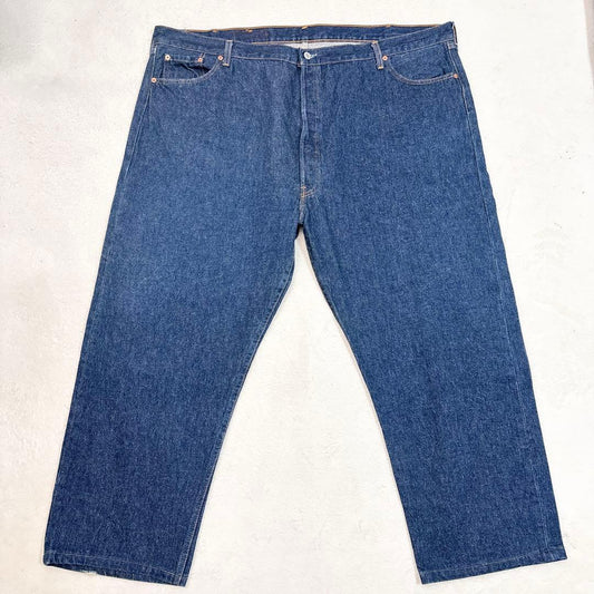 90s Levi's 501xx w52 Made in USA Circle R Dark Navy Oversized #QY4R09