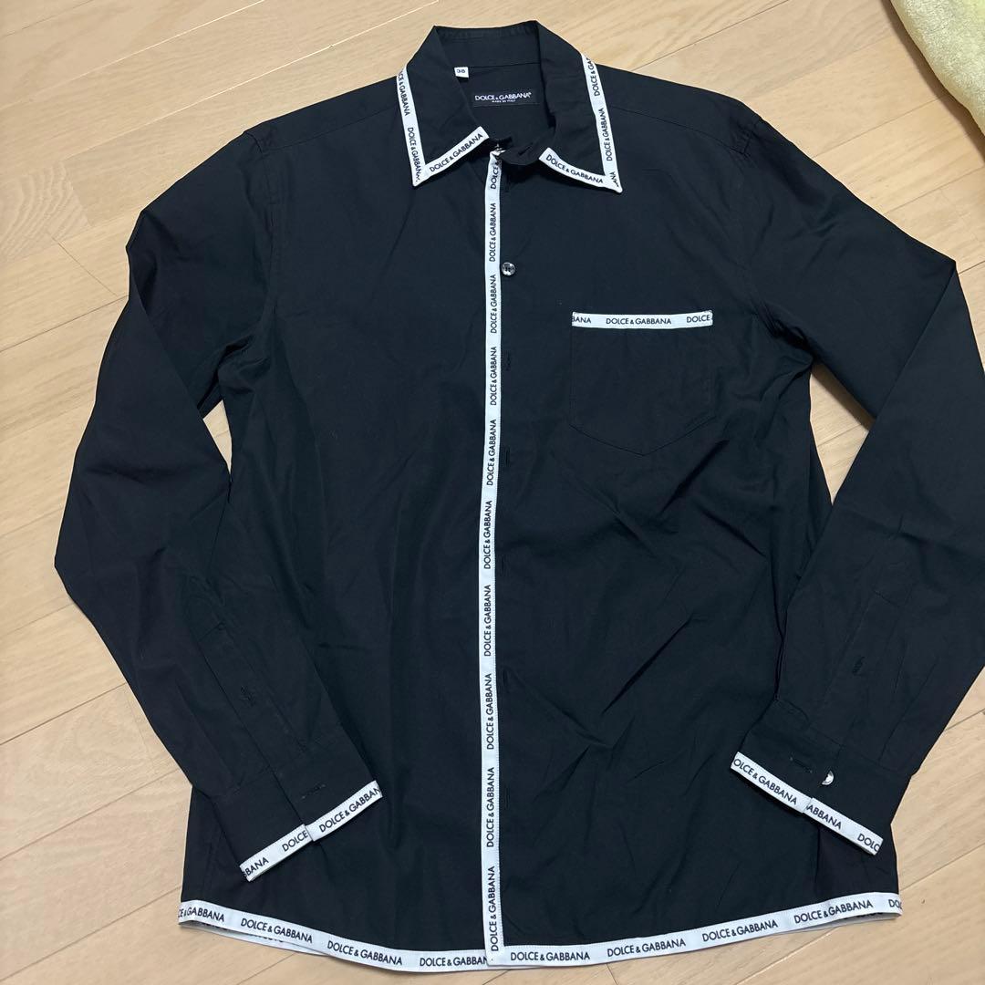 DOLCE & GABBANA Black shirt 38 #QYESPH
