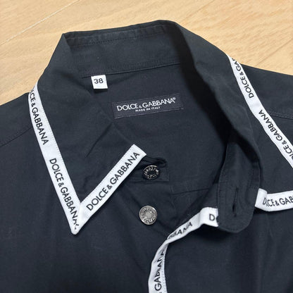 DOLCE & GABBANA Black shirt 38 #QYESPH