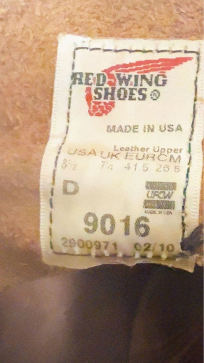 Red Wing Beckman 9016 Cigar US8.5 #QYC0AN