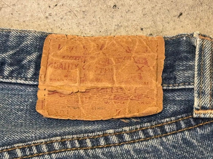 Levi's 501 Big E, late model, 1973, made in the USA, W31L28 #QY8M7J
