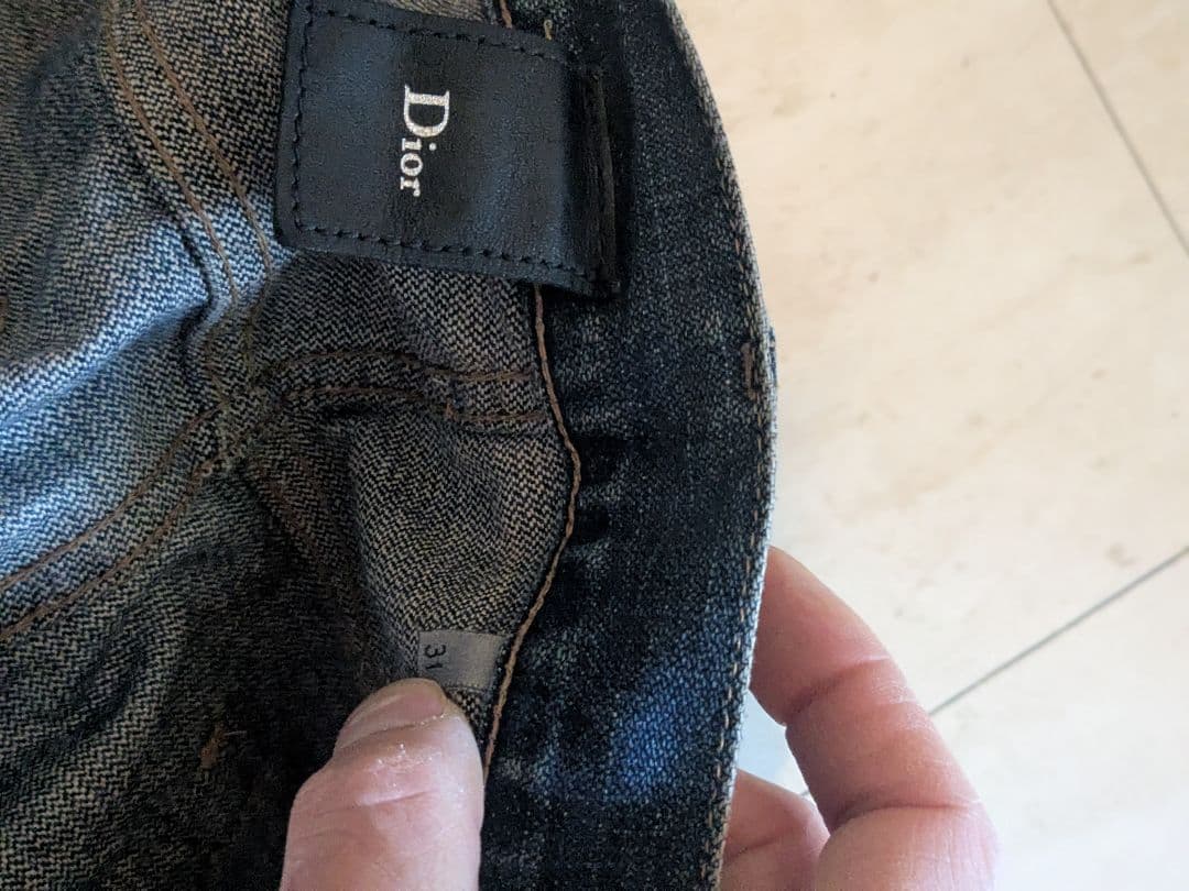 DIOR denim 31, 32, 32 all together #QY6FHZ