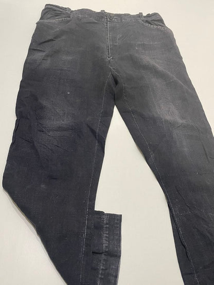 Indigo linen French work pants 1930-40's #PC38V1