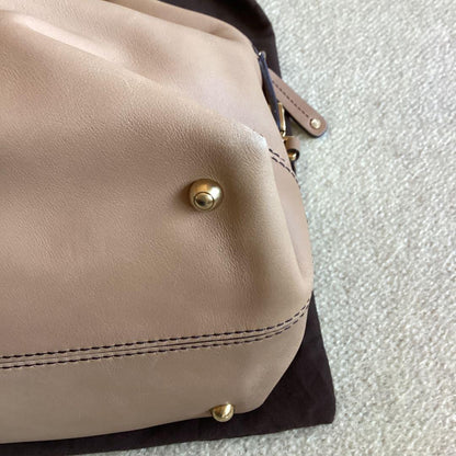 TOD'S Beige Leather Handbag Mint #QY1ZPF