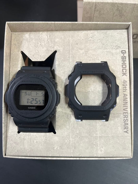 G-SHOCK 40th Anniversary REMASTER BLACK #QY2KWZ
