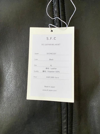 SFC LEATHER BIG JACKET #QYB5T9