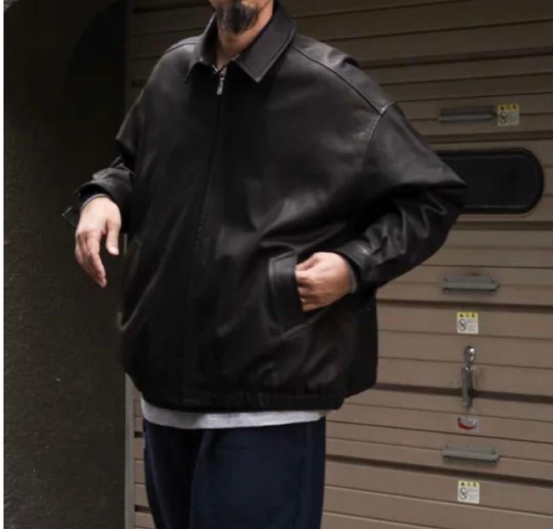 SFC LEATHER BIG JACKET #QYB5T9