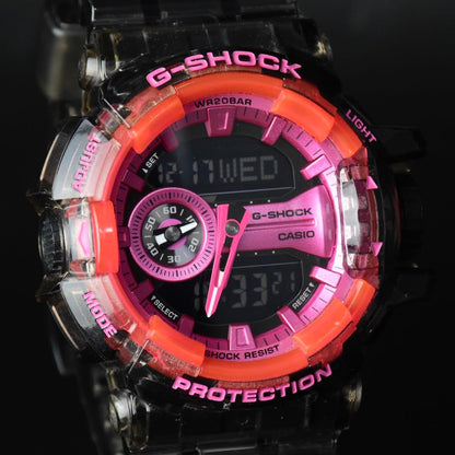 G-SHOCK GA-400SK-1A4 Model, Pink, Complete Set #QYCOAT