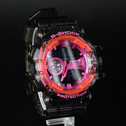 G-SHOCK GA-400SK-1A4 Model, Pink, Complete Set #QYCOAT