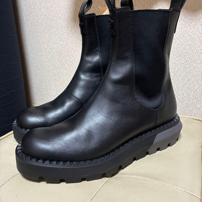 GUCCI Leather Chelsea Boots with Side Gore 762229 #QYFV1X