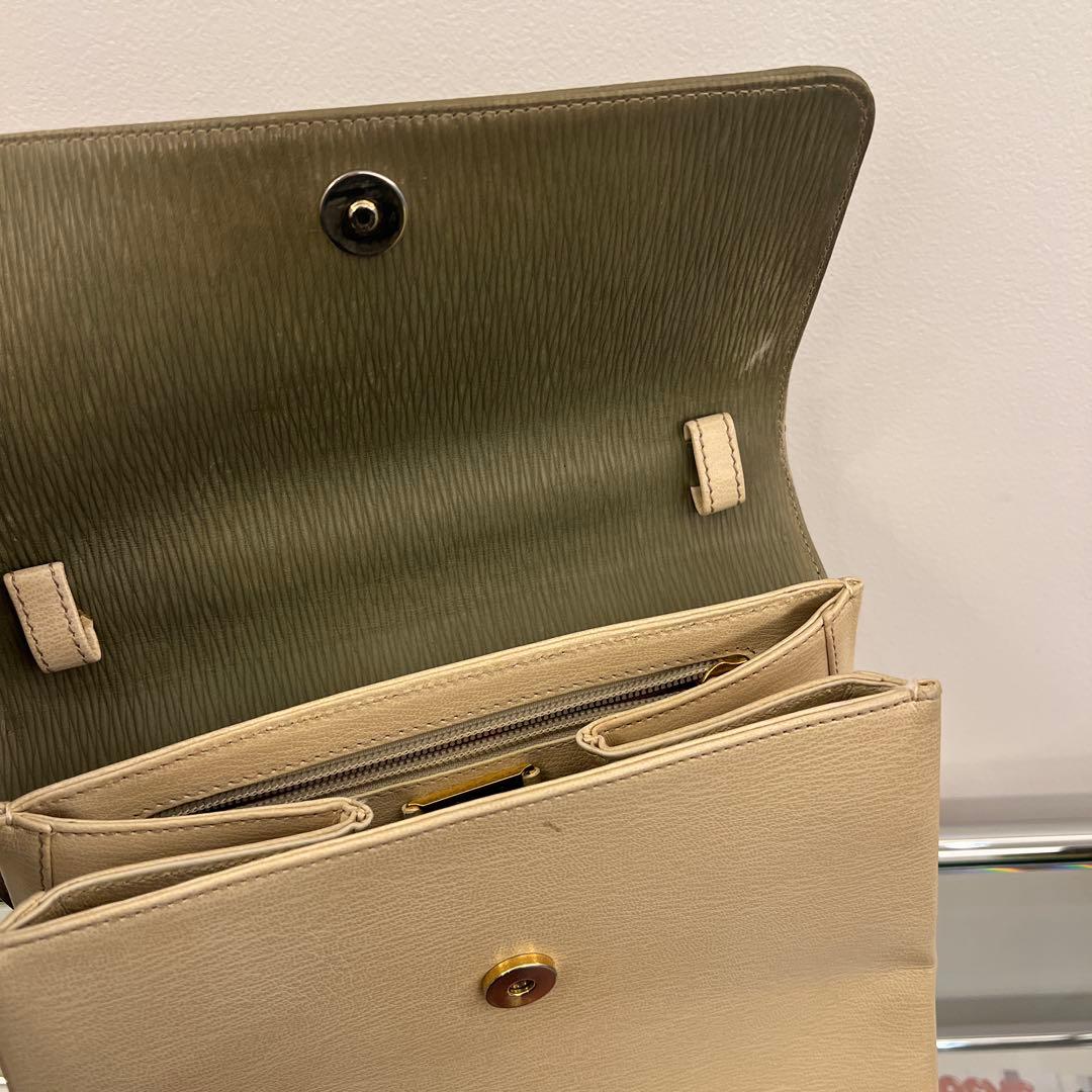 LOEWE handbag, olive green/beige #QYFFMX