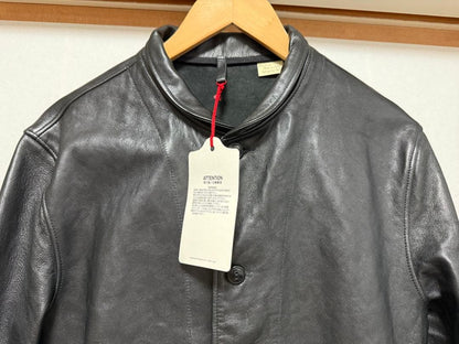 menlo COSSACK jacket Levi's leather jacket black #QYDAT0
