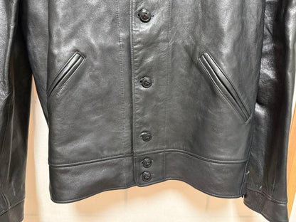 menlo COSSACK jacket Levi's leather jacket black #QYDAT0