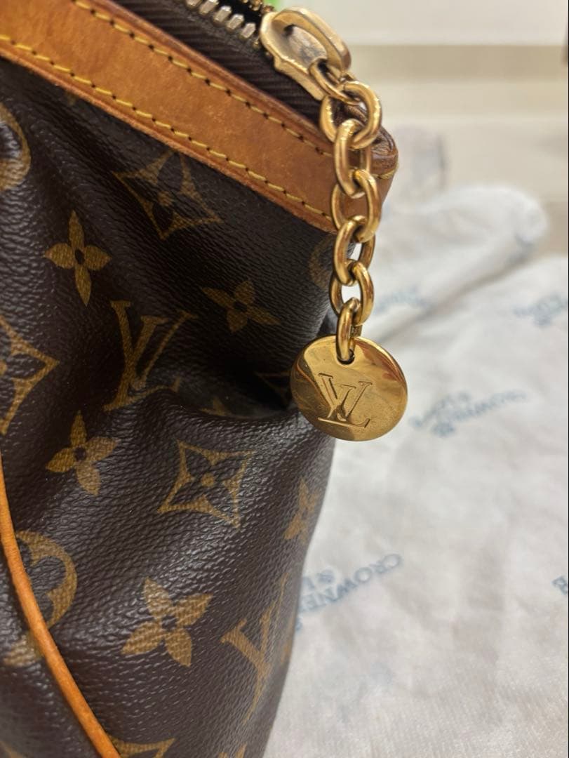 LOUIS VUITTON Monogram Tivoli PM Handbag, Brown, Women's #QYGBR6