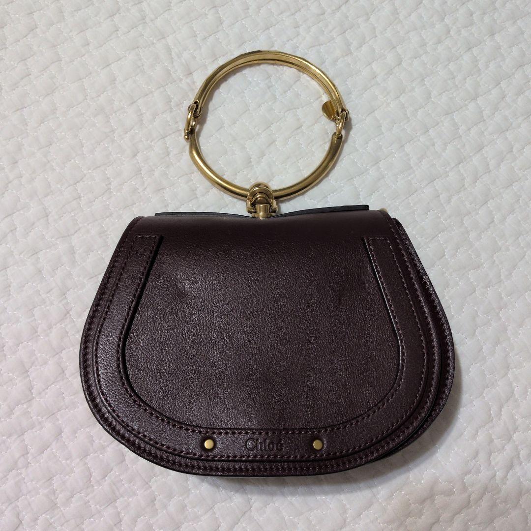 Chlo? Nile dark brown handbag #QYBLQD