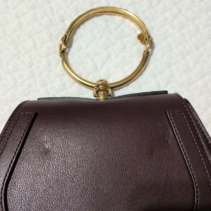 Chlo? Nile dark brown handbag #QYBLQD