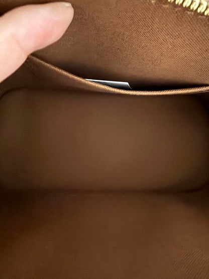 LOUIS VUITTON Alma BB Brown Monogram Canvas Handbag #QYKUJ0