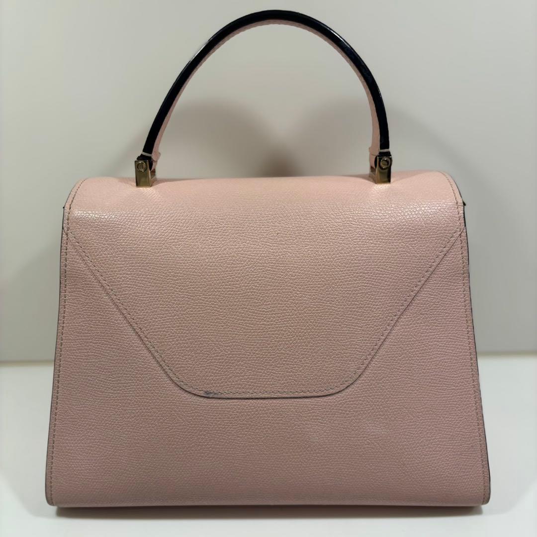 Valextra Iside Medium Pink Leather #QYBTZE