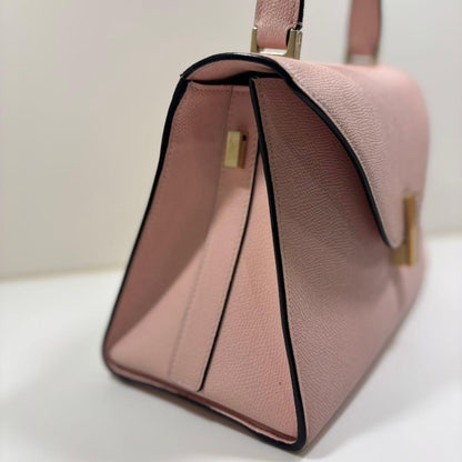 Valextra Iside Medium Pink Leather #QYBTZE