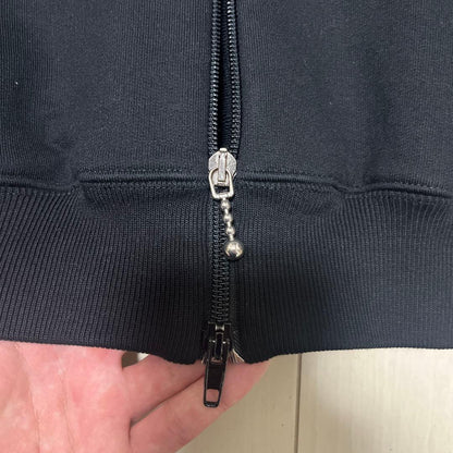 BALENCIAGA Black Zip-Up Hoodie #QY3NDT