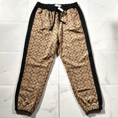 COACH Signature All-Over Print Top and Bottom Set, Size XL #QYDY4Z