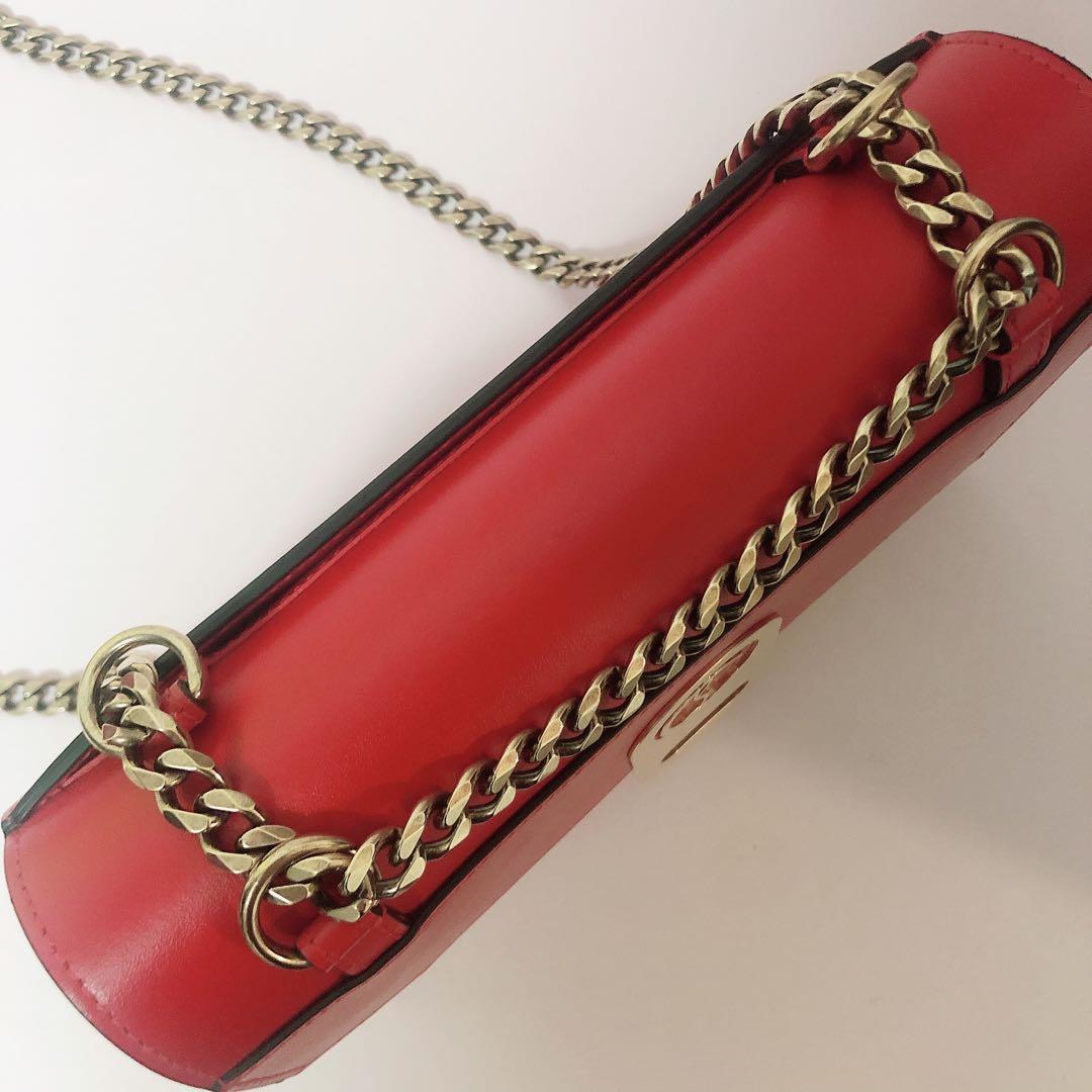 Christian Louboutin Elisa Red Bag Used Mint #QYHKSV