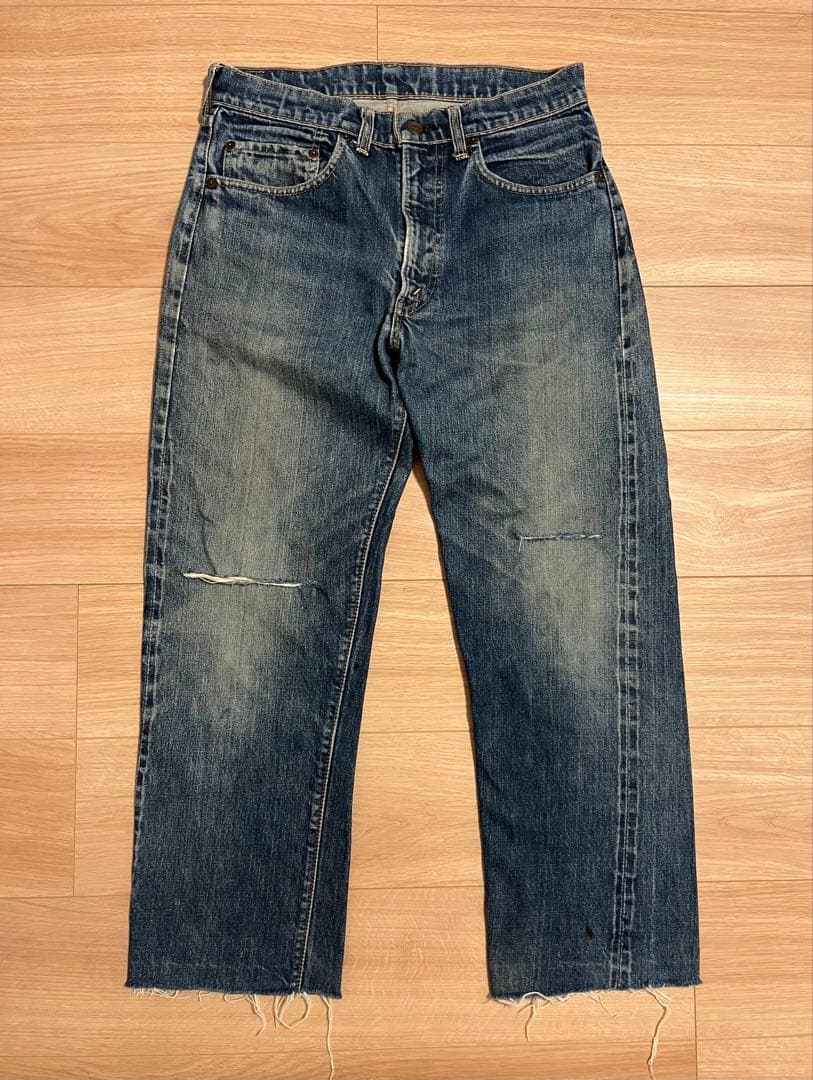 70s Levi's 505 Big E with selvedge, vintage clothing #QO9FYK