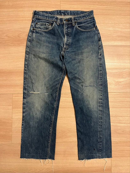 70s Levi's 505 Big E with selvedge, vintage clothing #QO9FYK