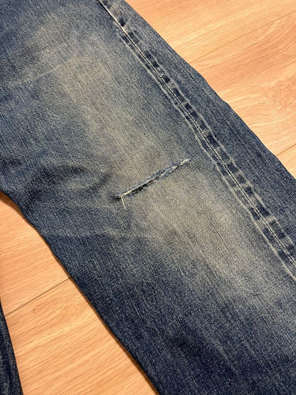 70s Levi's 505 Big E with selvedge, vintage clothing #QO9FYK