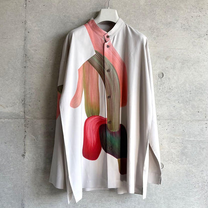 HOMME PLISSE RB DRAWING PRESS SHIRT 4 #QY8KSY